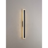 Photograph: Idolite Nordica 80CM Linear Stick Led Exterior Wall Light Black - 3000K, IP65