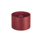 Photograph: Idolite Nuvola 30cm Round Oxblood Velvet Shade With Oxblood TC Lining And Oxblood Finish Carrier