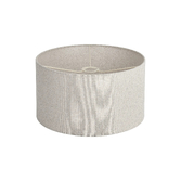 Photograph: Idolite Nuvola 40cm Round Sandstone Linen Shade With Translucent Inner