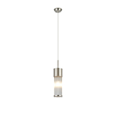 Photograph: Idolite Pearson Bathroom Single Pendant Polished Nickel - IP44
