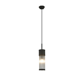 Photograph: Idolite Pearson Bathroom Single Pendant Satin Black - IP44