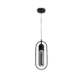 Photograph: Idolite Queensbury Black/Smoked Single Pendant