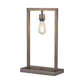 Photograph: Idolite Ruari Matt Bronze Table Lamp (Frame Only)