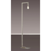 Photograph: Idolite Ruari Satin Nickel Over Arm Floor Lamp (Frame Only)