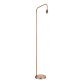 Photograph: Idolite Rumi Knurled Antique Copper Floor Lamp Complete With Foot Switch