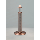 Photograph: Idolite Rumi Knurled Large Antique Copper Table Lamp 54cm - Switched