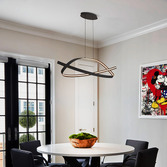 Photograph: Idolite Sleek Dark Grey Dimmable Led Pendant Light - 3000K