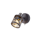 Photograph: Idolite Ural Matt Grey Finish Single Wall Spotlight