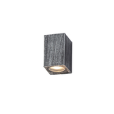 Photograph: Idolite Victoria Black/Silver Exterior Wall Light