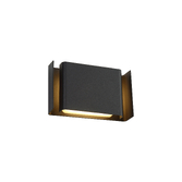 Photograph: Idolite Wellington Anthracite Flush Exterior Wall Light - IP54