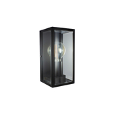 Photograph: Integral Led Black Exterior Wall Lantern - IP44