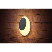 Photograph: Integral Led Geolux Dark Grey Exterior Led Wall Light - IP65 - 3000K