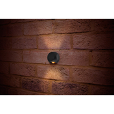 Photograph: Integral Led Grey 2 Way Exterior Wall Light - IP54 - 3000K