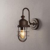 Photograph: Konstsmide Cerignola Rust Exterior Wall Light