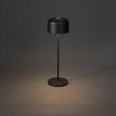 Photograph: Konstsmide Lille Black Exterior Usb Portable Lamp - IP54 - 2700K/3000K