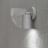 Photograph: Konstsmide Modena Adjustable Grey Exterior Wall Light