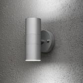 Photograph: Konstsmide Modena Grey Up And Down Exterior Wall Light