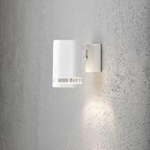 Photograph: Konstsmide Modena Matt White Downward Facing Exterior Wall Light