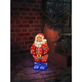 Photograph: Konstsmide Outdoor Acrylic Santa With Warm White Led's 55cm Complete With Transformer