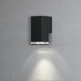 Photograph: Konstsmide Pollux Matt Black Downward Exterior Wall Light