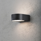 Photograph: Konstsmide Teramo Matt Black Exterior Wall Light