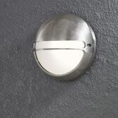 Photograph: Konstsmide Torino Aluminium Round Exterior Wall Light