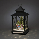 Photograph: Large Lantern Trees and Snowmen, 46 Led Timer 8H IP20 B/O