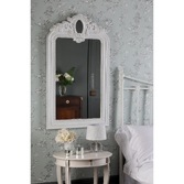 Photograph: Laura Ashley Alana Rectangular Mirror With Distressed Ivory Detail