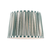 Photograph: Laura Ashley Denwick 30cm/12 Inch Green Cotton Tapered Drum Shade