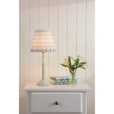 Photograph: Laura Ashley Farnworth Table Lamp Matt Green With Shade