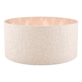 Photograph: Laura Ashley Hazelton Drum Shade Silver/Pink 45cm/18 inch