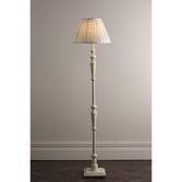 Photograph: Laura Ashley LA3552739-Q Tate Matt White Floor Lamp - Base Only