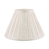 Photograph: Laura Ashley LA3677439-Q Fenn White Silk Shade 10