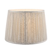 Photograph: Laura Ashley LA3724679-Q Hemsley Silver Pleated Shade 12