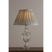 Photograph: Laura Ashley LA3725860-Q Meredith Polished Chrome & Ribbed Glass Urn Table Lamp - Base Only