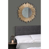 Photograph: Laura Ashley Lovell Round Mirror With Champagne Frame