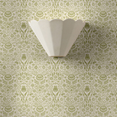 Photograph: Laura Ashley Scallop Ceramic Wall Washer