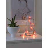Photograph: Light Set 10 Flamingos with Warm White Led 6H Timer B/O