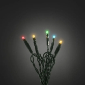 Photograph: Light Set 50 Multi Colour Led Dark Green Wire Indoor IP20