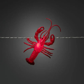 Photograph: Light Set 8 Crayfish Warm White Led, 6h Timer B/O 4xAA N/I