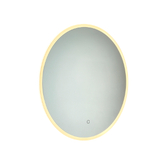 Photograph: Lustro CCT Round Bathroom Mirror Light With Touch Button & Demister