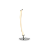 Photograph: Mantra Armonia Chrome, Wave Led Table Lamp With 360 Degree Light Spread - 3000K