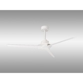 Photograph: Mantra Brisa White Mini IP44 Led Ceiling Fan Light Controllably Via Remote - 2700K - 5000K