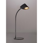 Photograph: Mantra Capuccina Large LED Table Lamp Black - 3000K