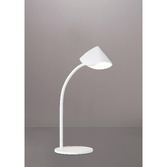 Photograph: Mantra Capuccina Small LED Table Lamp White - 3000K