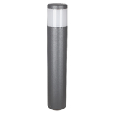 Photograph: Mantra Chicago 65CM Round Anthracite IP65 Bollard Post Lamp - M8108