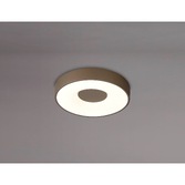 Photograph: Mantra Coin 56W LED Round Ceiling Light Sand Brown