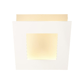 Photograph: Mantra Dalia Large White Square Led Wall Light - M8118 - 3000K