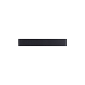 Photograph: Mantra Egeo 14W Slim Linear Horizontal Black Led Wall Light - 3000K
