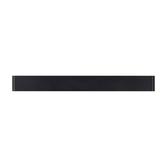 Photograph: Mantra Egeo Large 20W Slim Linear Horizontal Black Led Wall Light - 2700K